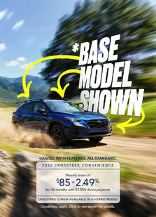 Crosstrek June Promotion